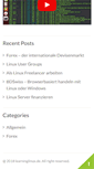 Mobile Screenshot of learninglinux.de
